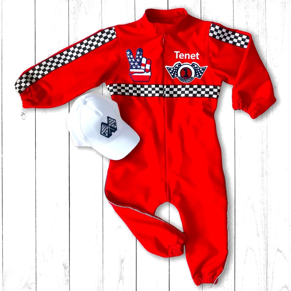 Race car birthday outfit or costume!